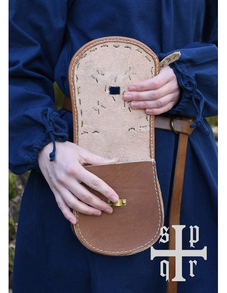 Borsa vichinga in pelle modello Birka Borsa vichinga in pelle modello Birka
