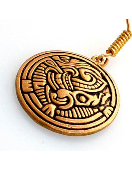 Orecchini vichinghi bestia accattivante