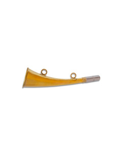 Inglese Trompleta metallo 16 cm.
