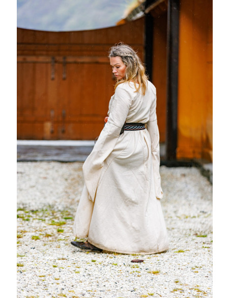 Abito medievale maniche a tromba...