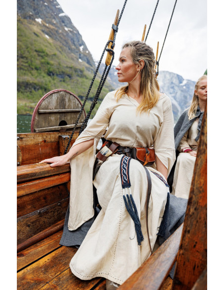 Abito medievale maniche a tromba...