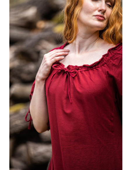 Abito medievale Karen, rosso