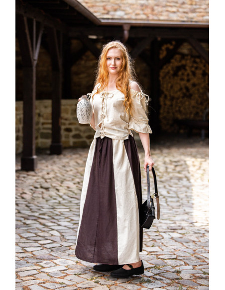 Canotta medievale naturale Prina