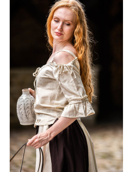 Canotta medievale naturale Prina