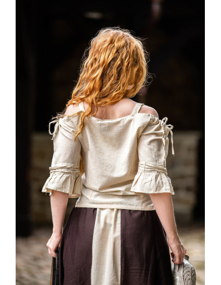 Canotta medievale naturale Prina