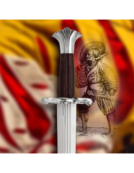 Spada Katzbalger funzionante, XVI secolo