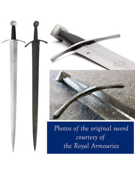 Spada da armamento europea, XIV secolo