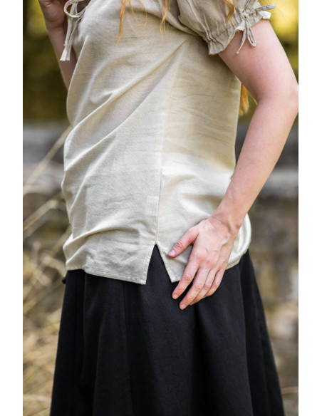 Blusa medievale con lacci modello...
