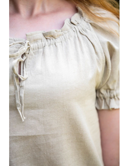 Blusa medievale con lacci modello...