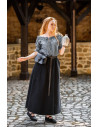 Gonna medievale donna Smilla, nera
