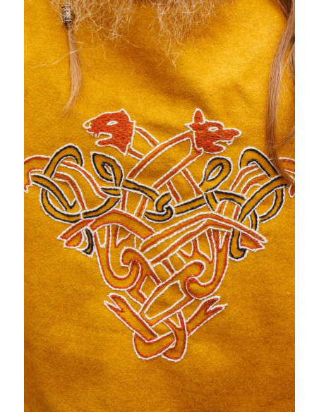 Viking Gugel in Lana Bjomolf giallo...