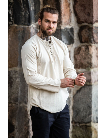 Camicia contadina con cravatte