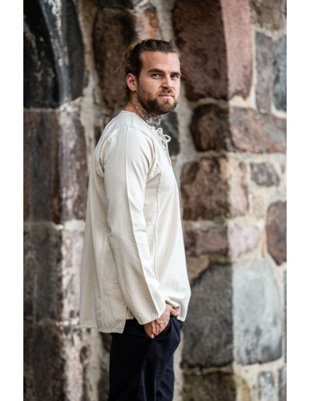 Camicia contadina con cravatte