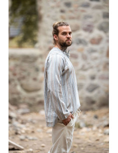 Camicia contadina con lacci modello Felix 2