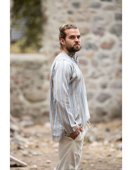 Camicia contadina con lacci modello...