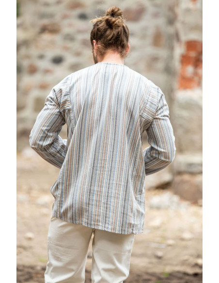 Camicia contadina con lacci modello...