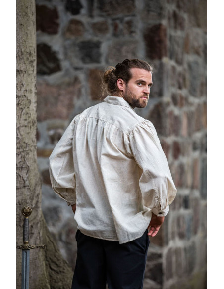 Camicia pirata Artur con lacci,...