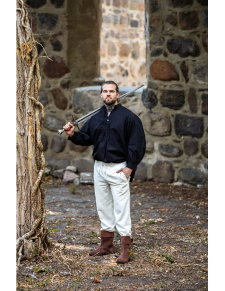 Camicia medievale ampia Oswald,...