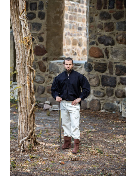 Camicia medievale ampia Oswald,...