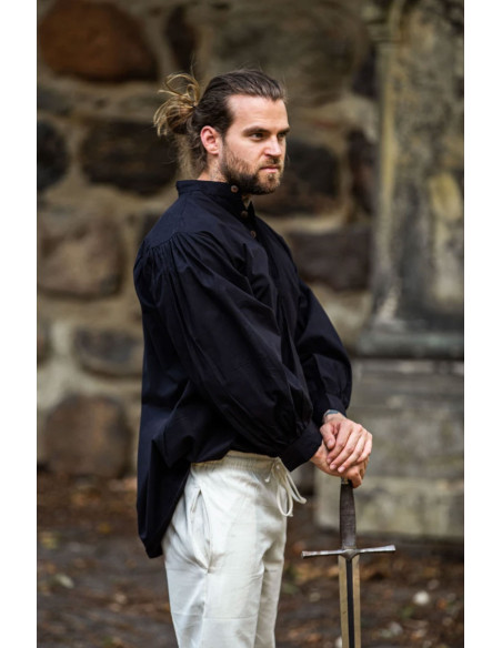 Camicia medievale ampia Oswald,...