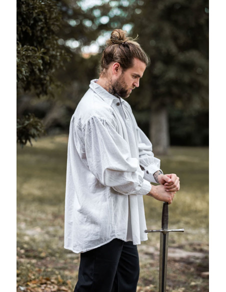 Camicia pirata modello James a collo...