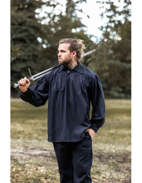 Camicia pirata modello James a collo...