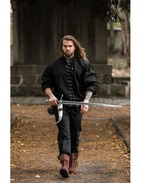 Camicia medievale con lacci modello...