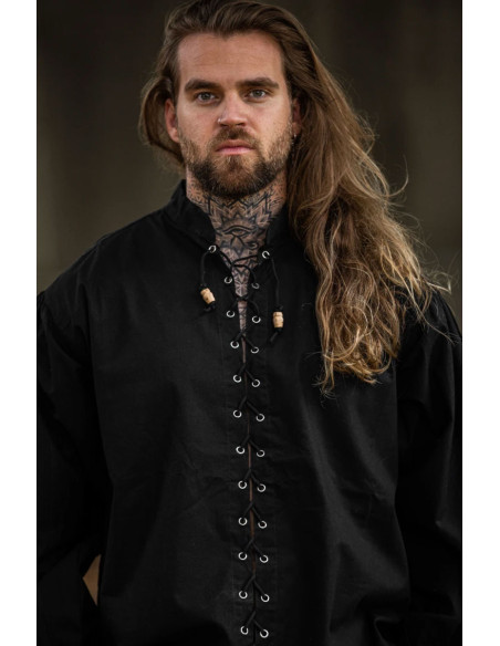 Camicia medievale con lacci modello...