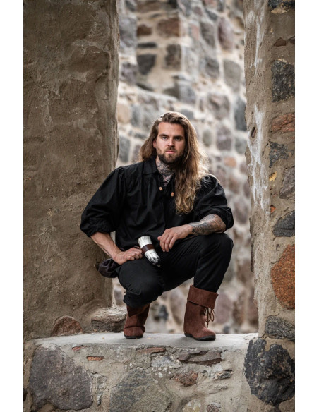 Camicia medievale con lacci modello...