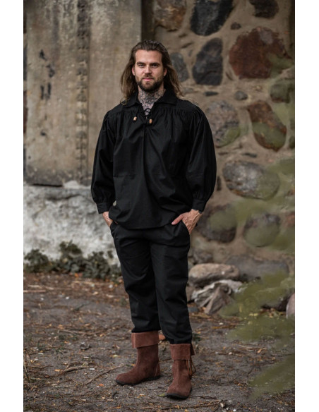 Camicia medievale con lacci modello...
