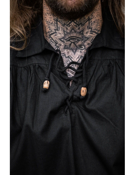 Camicia medievale con lacci modello...