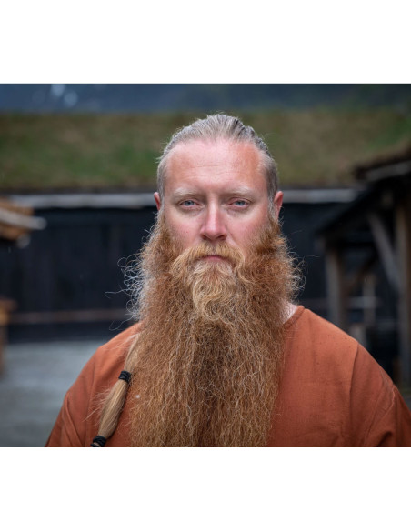 Tunica vichinga manica corta Olaf, rosso