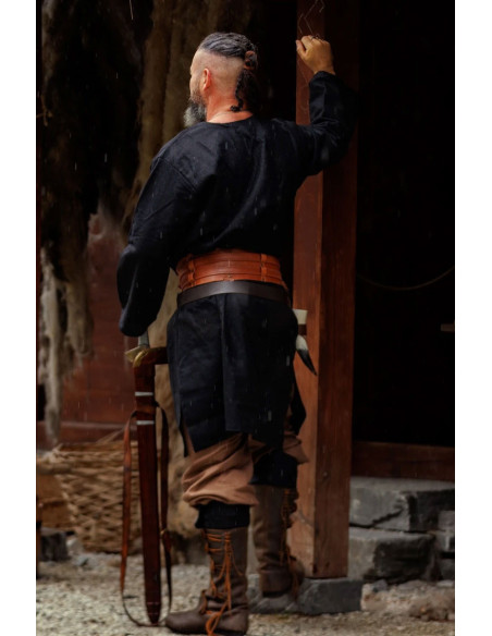 Tunica vichinga Olvisson, lana nera