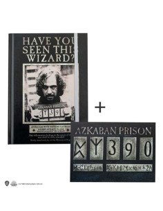 Quaderno con copertina rigida e segnalibro - Sirius...