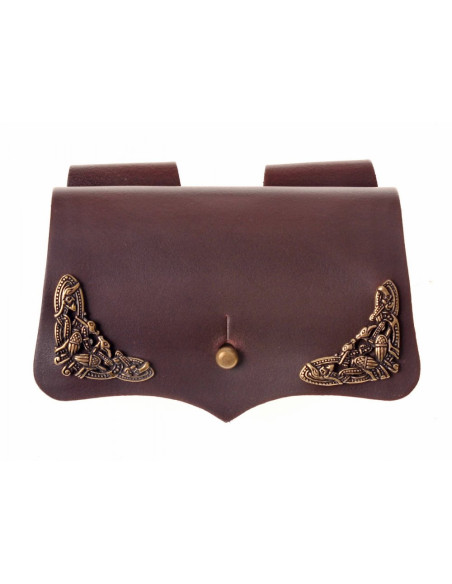 Borsa in pelle di 5 pozioni con...