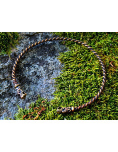 Torque Viking Gotland Dragon teste 2