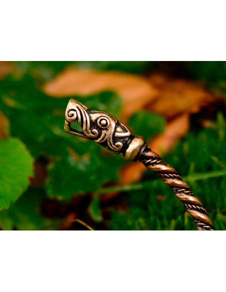 Torque Viking Gotland Dragon teste