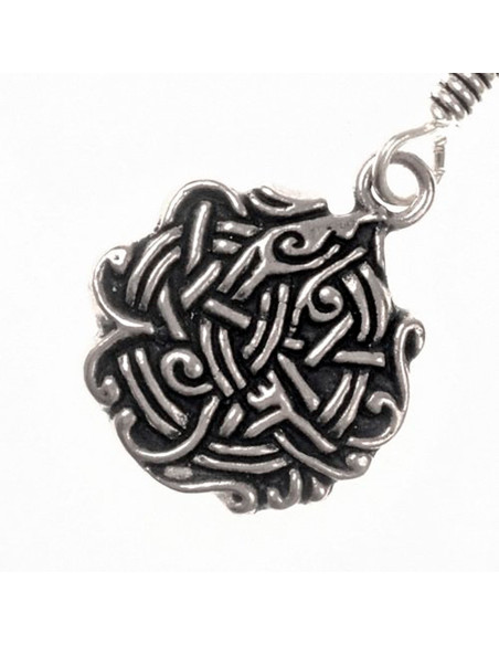 Orecchini vichinghi con nodi intrecciati