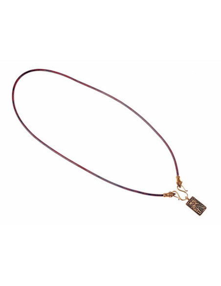 Ciondolo amuleto vichingo con Guldgubbe