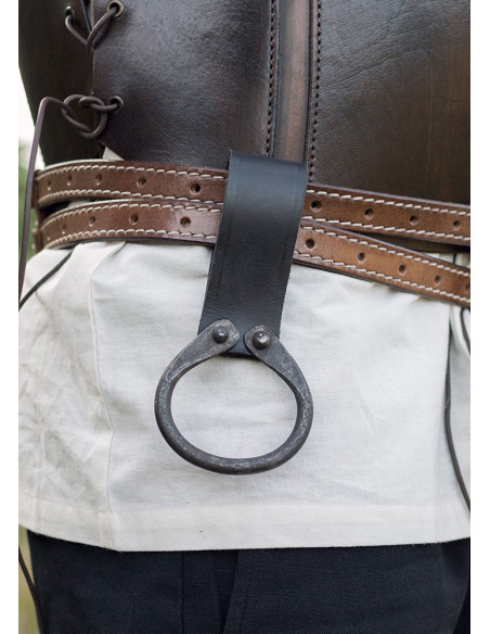 Tahalí nero per portare asce sulla...