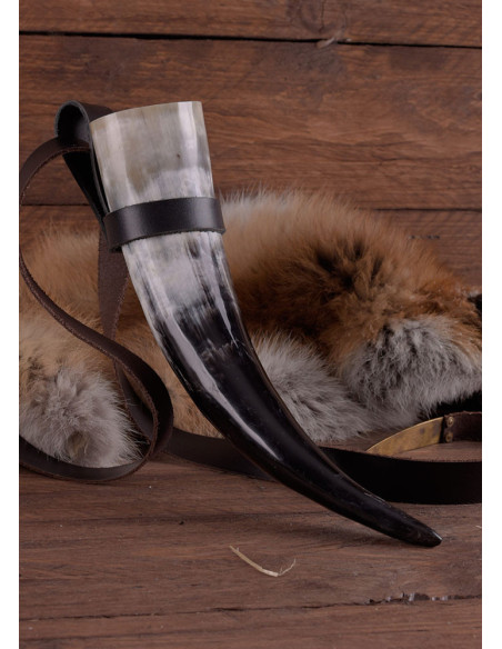 Tahalí nero per indossare le corna...