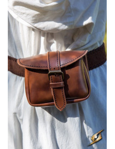 Borsa Guerrero in pelle, piccola