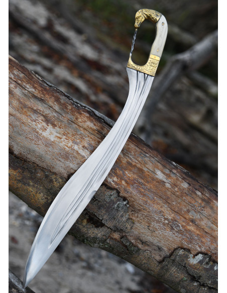 Falcata, Kopis con coltello, manico a...