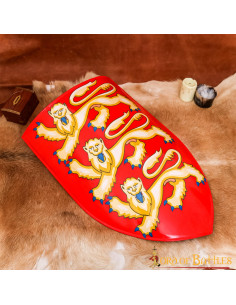 Scudo decorativo Ricardo Corazón de León (71x51 cm.)