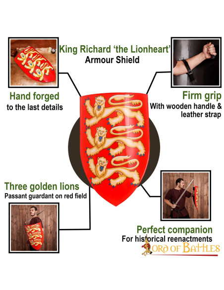 Scudo decorativo Ricardo Corazón de...