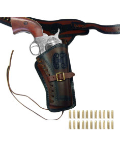 Pack revolver, bandoliera e 22 proiettili, Old West