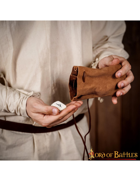 Set di 25 magiche rune in osso con...