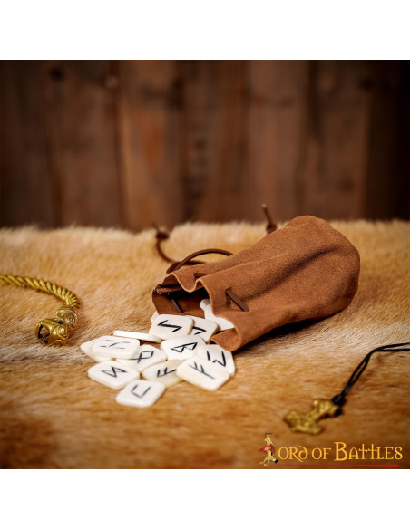 Set di 25 magiche rune in osso con...