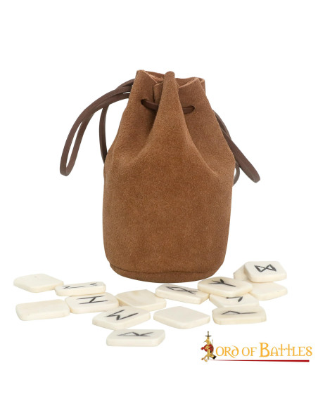 Set di 25 magiche rune in osso con...