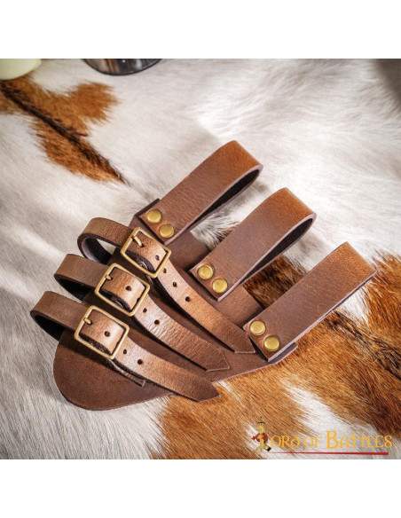 Baldric per spade a pinza in cuoio...